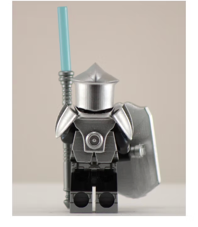 ZCOOL SILVER KNIGHT Custom Printed SW Minifigure