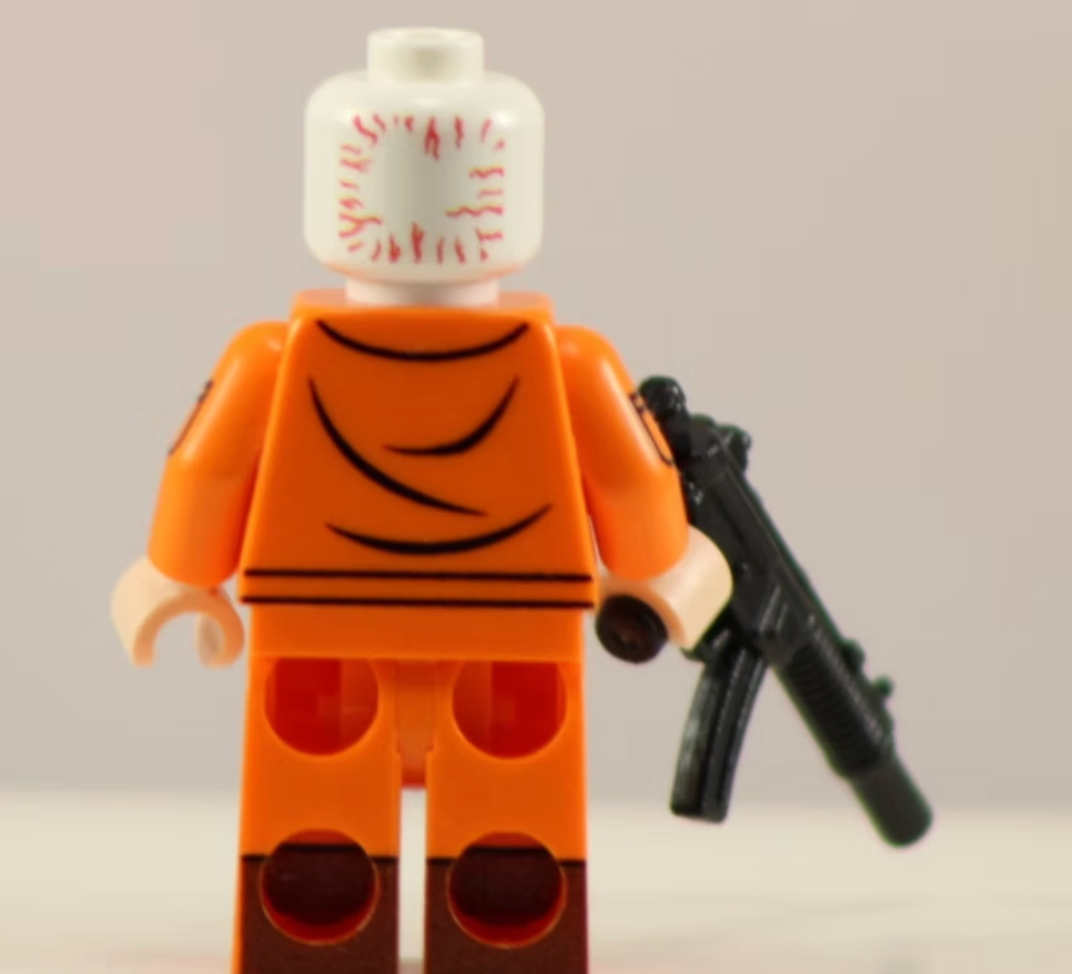 EYEBALL JOKESTER GOON Custom Printed Minifigure