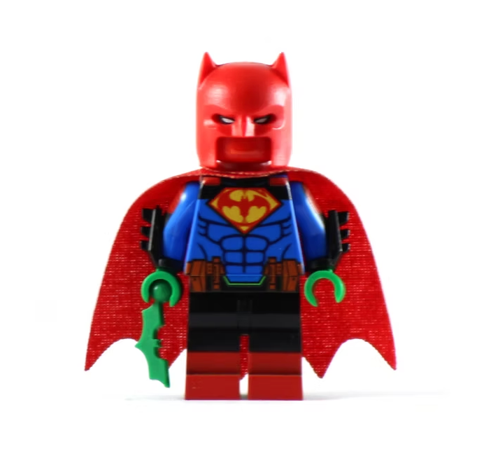 SUPERIOR BAT Custom Printed DC Minifigure