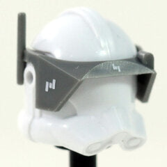 Detail Kamino Print Dark Gray Visor- CAC