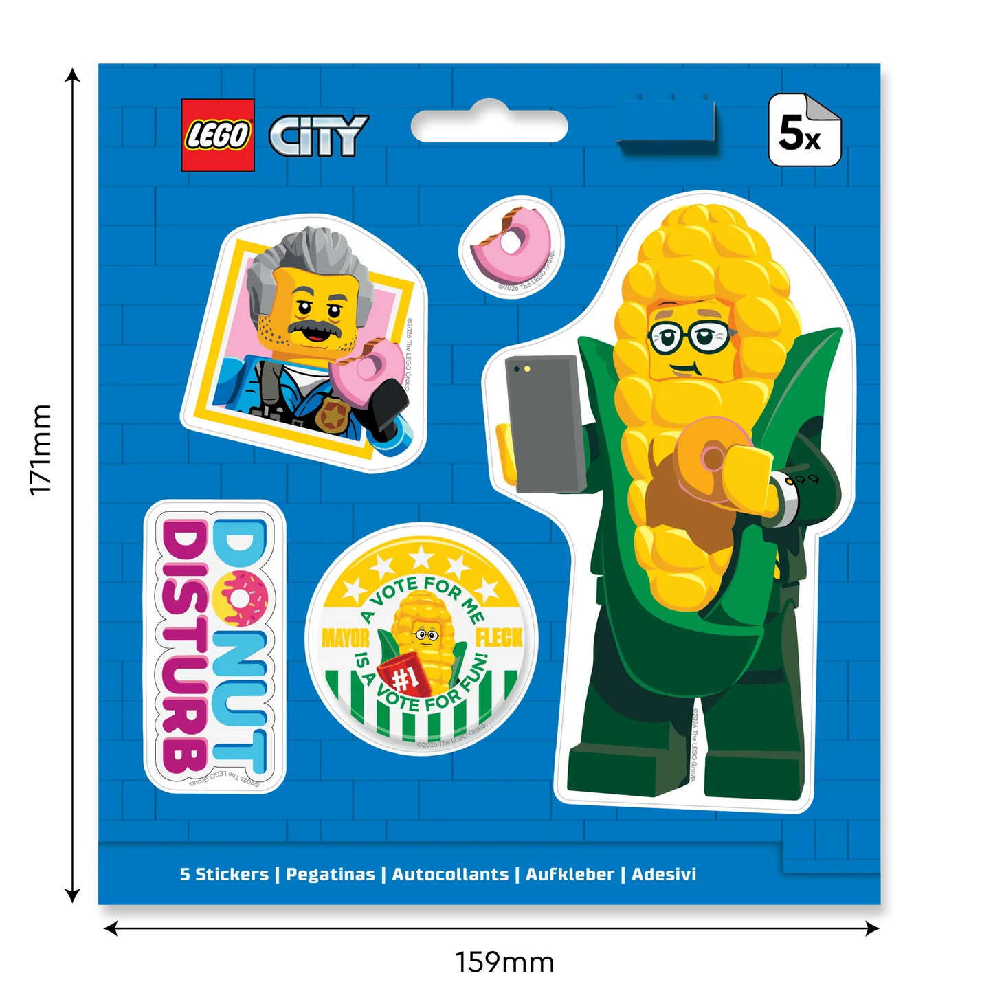 LEGO® City Sticker - Fleck (53854)