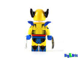 Wolverine Blue Marvel Custom Printed Minifigure