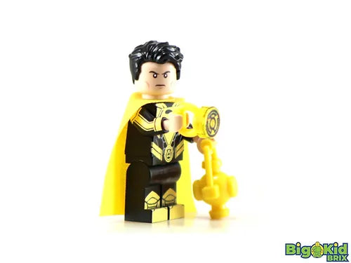 SUPERIOR MAN YELLOW TORCH DC Custom Printed Minifigure