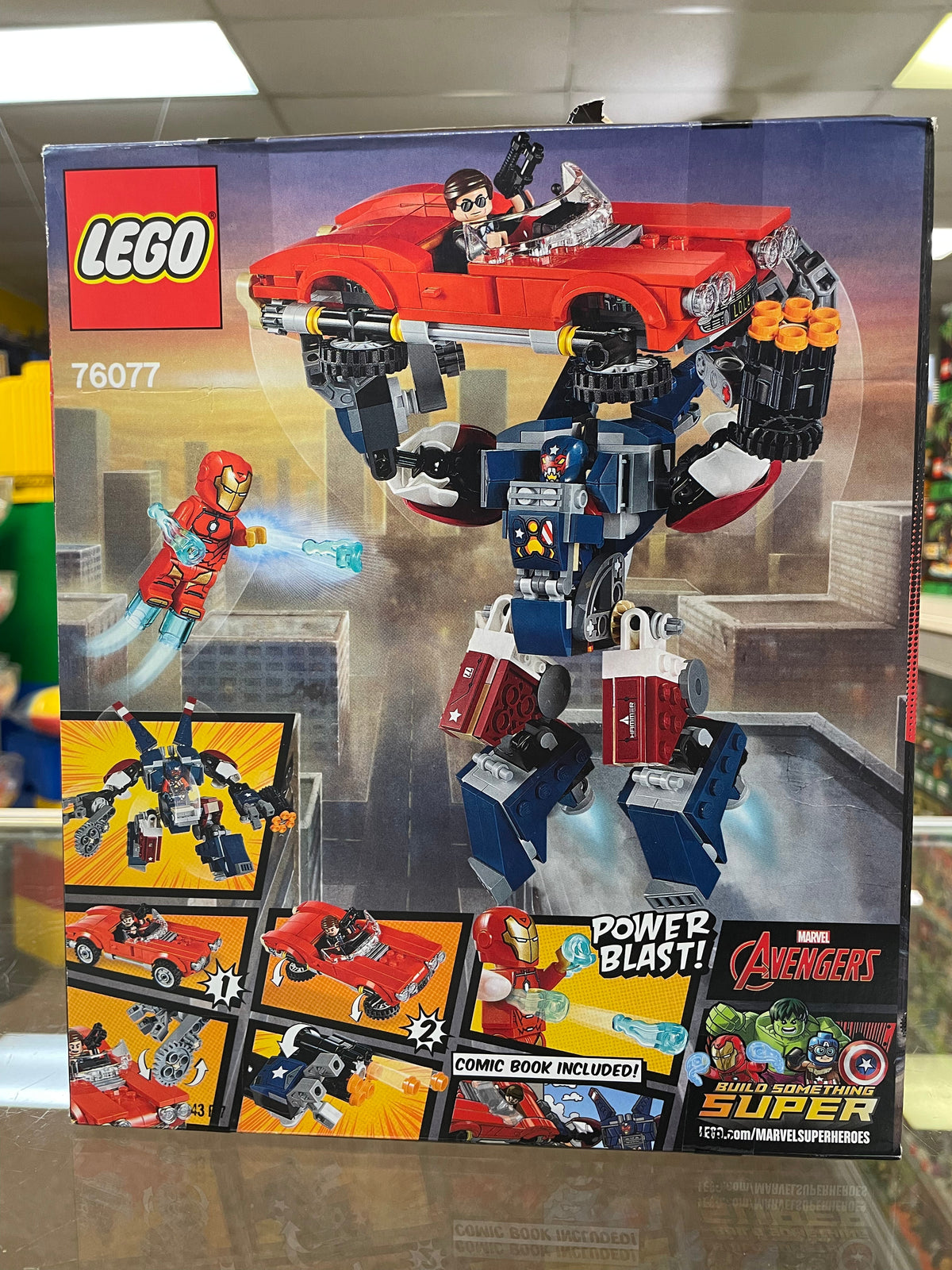 Iron Man: Detroit Steel Strikes, 76077 - LEGO® Marvel Super Heroes Set