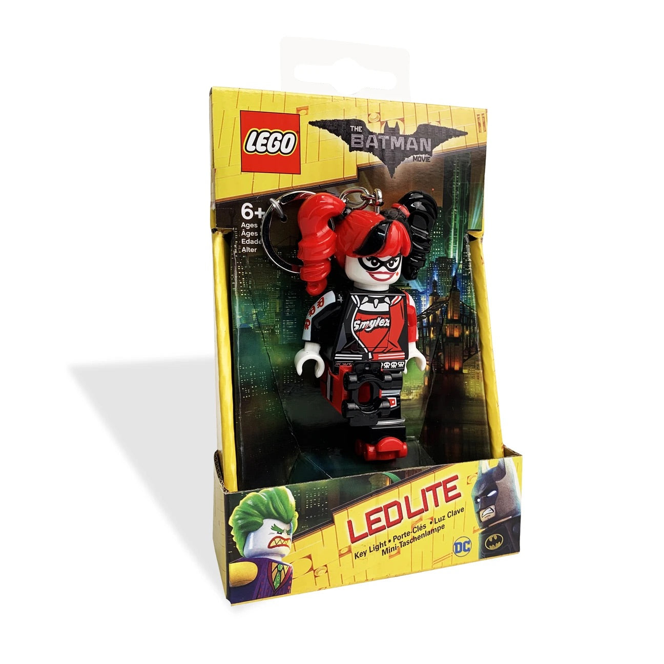 LEGO® Harley Quinn Keychain LED Light 3”