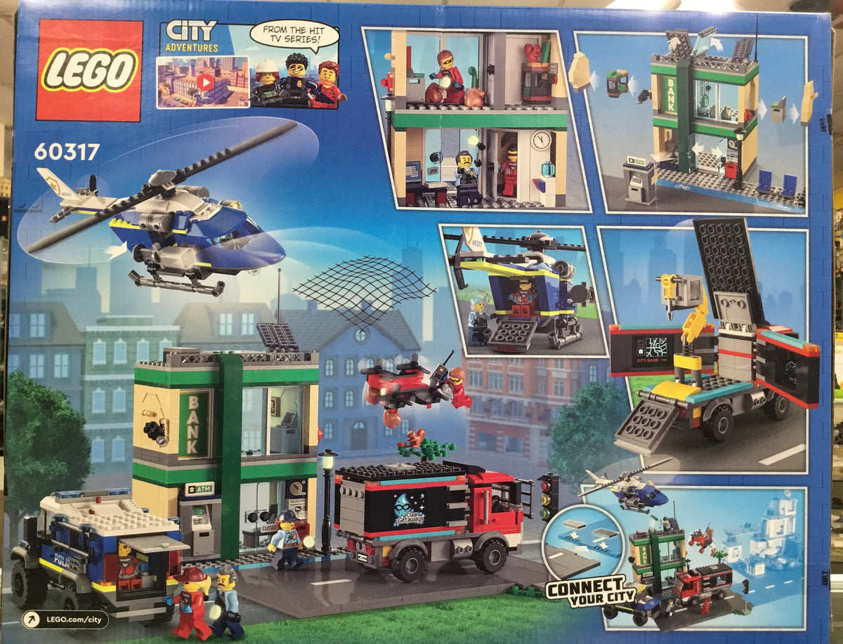Police Chase at the Bank 60317 LEGO® City Set