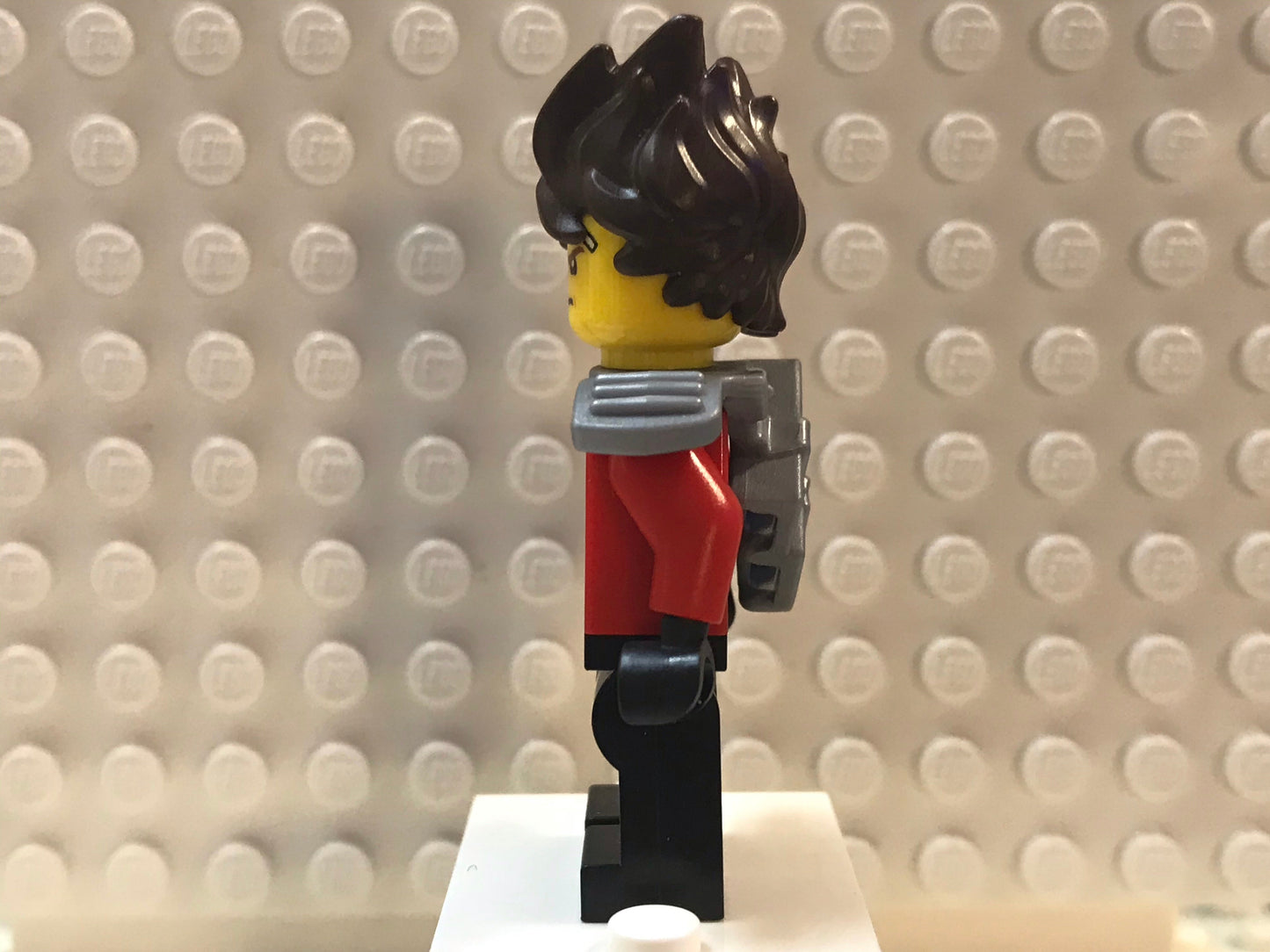 Kai- The LEGO Ninjago Movie, Hair, Flat Silver Scabbard ,njo0317