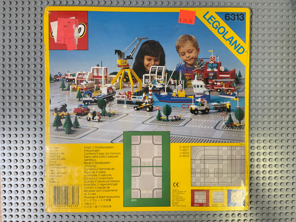 6313 - Cross-Road Plates - EMPTY BOX ONLY