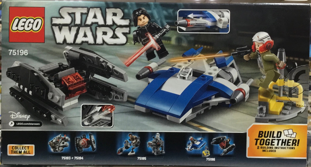 A-Wing vs. TIE Silencer Microfighters, 75196 - LEGO® Star Wars Set