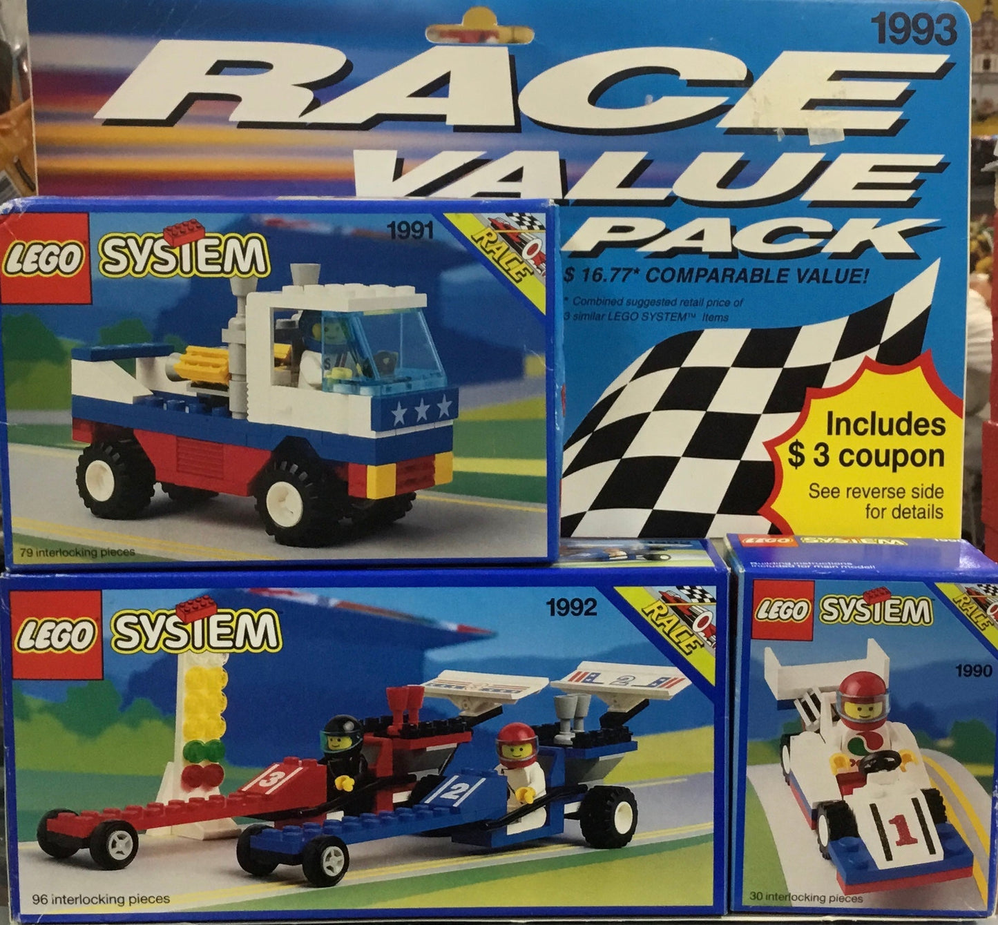 1992 - Dragsters - EMPTY BOX ONLY
