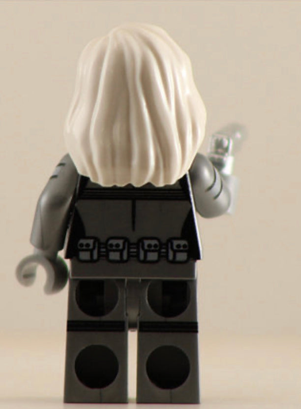 Silver Sable Custom Printed Minifigure