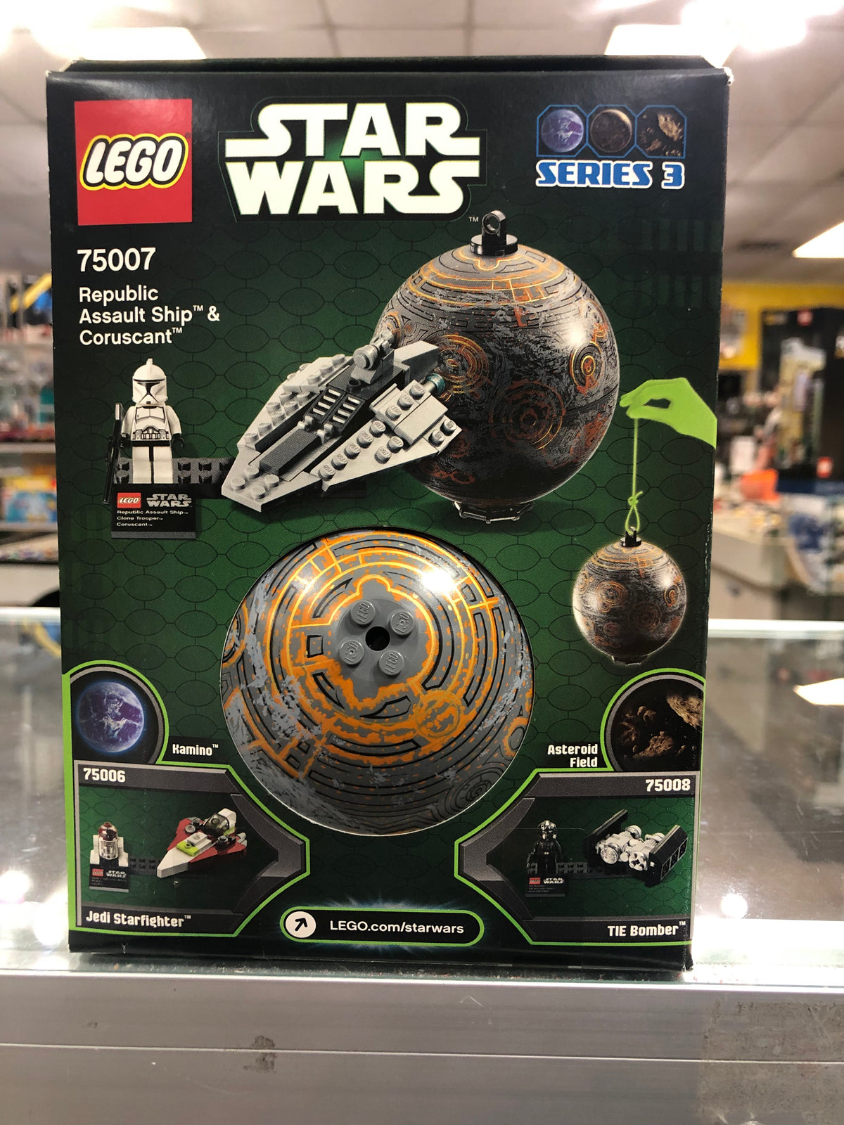 Republic Assault Ship & Planet Coruscant, 75007 - LEGO® Star Wars Set
