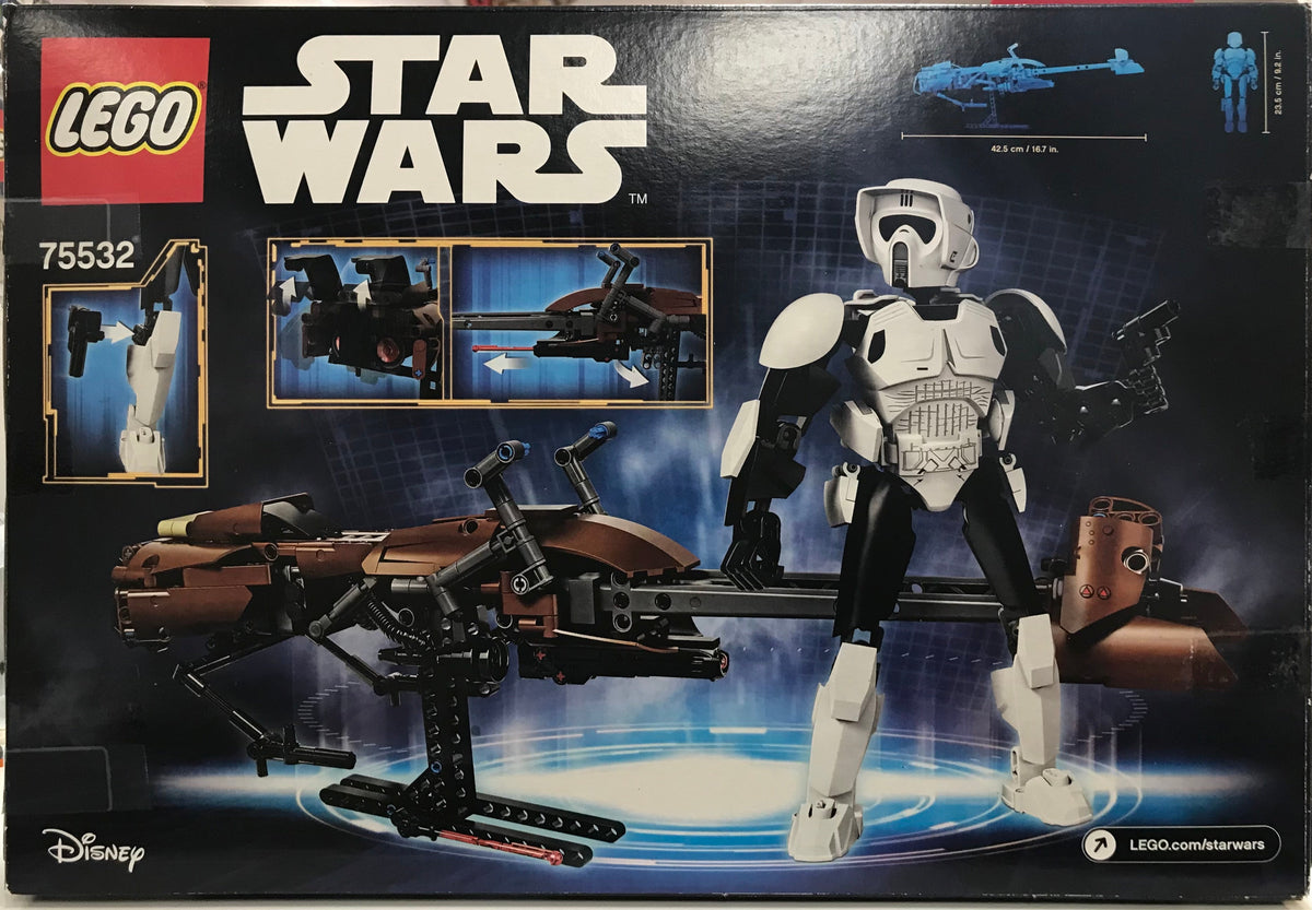 Scout Trooper & Speeder Bike, 75532 - LEGO® Star Wars Set