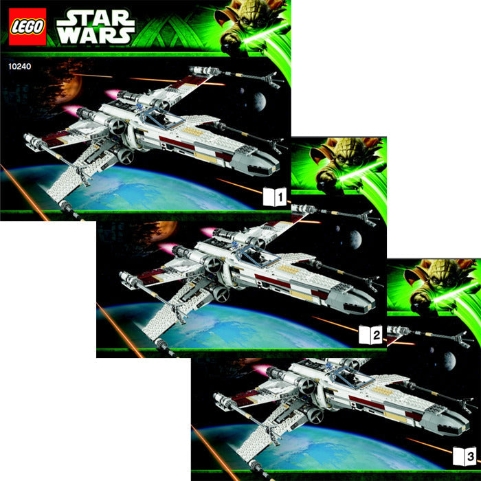 10240-Red Five X - wing Starfighter - UCS (2nd edition) - INSTRUCTIONS ONLY