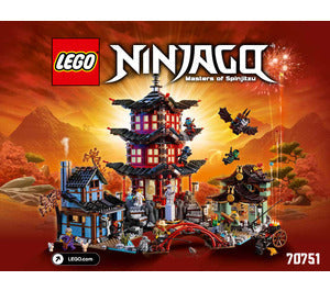 70751-Temple of Airjitzu - INSTRUCTIONS ONLY