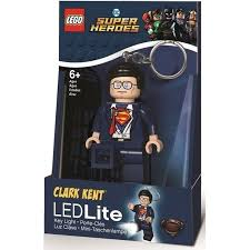 LED Key Light Clark Kent Key Chain