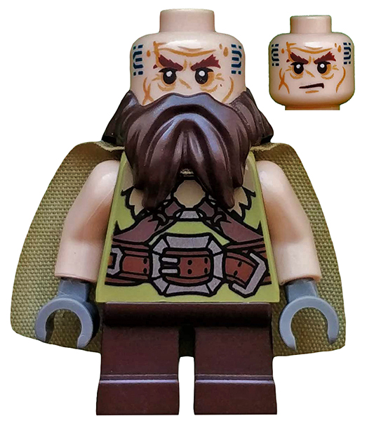 Dwalin the Dwarf, lor050, LEGO® Lord of the Rings™ Minifigure