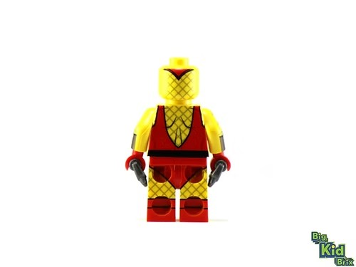 SHOCKAROUND Custom Printed Marvel Minifigure