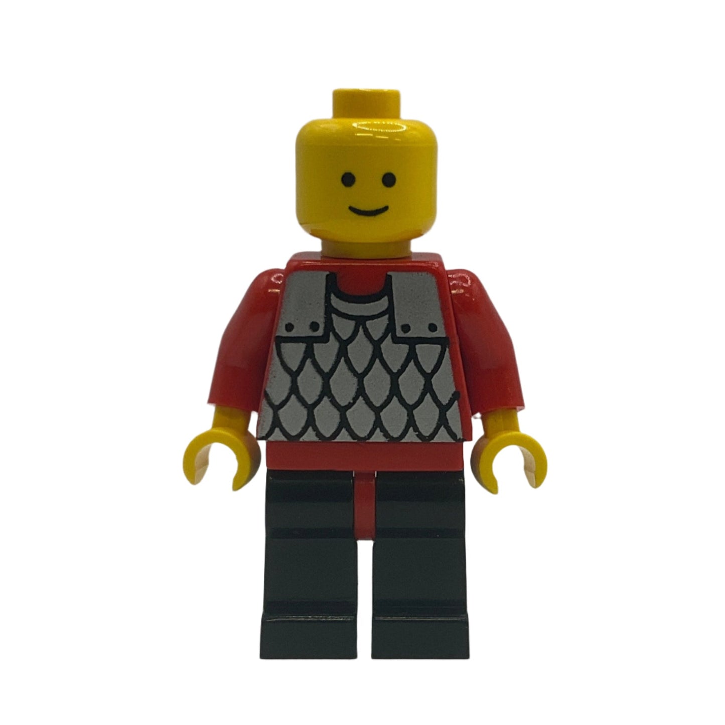 Castle- Scale Mail, Red with Red Arms, Cas148