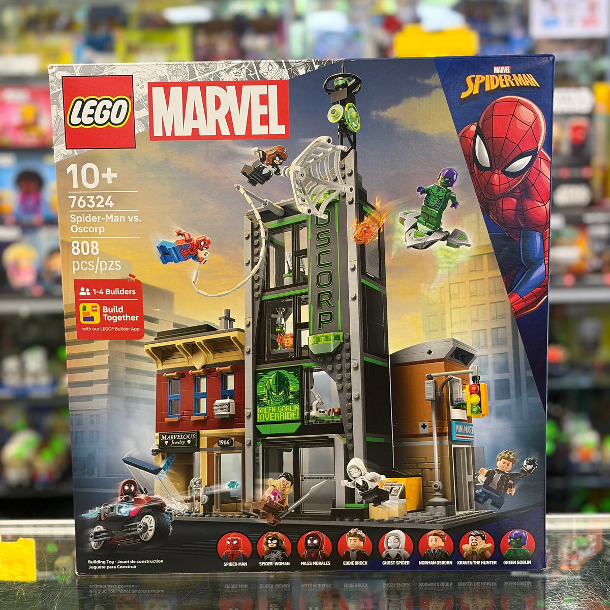 76324 - Spider-Man vs Oscorp - EMPTY BOX ONLY