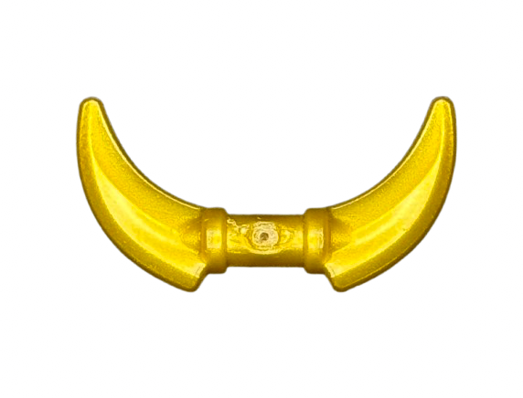 Minifigure, Weapon Hook with Double Blades, Part #37341e