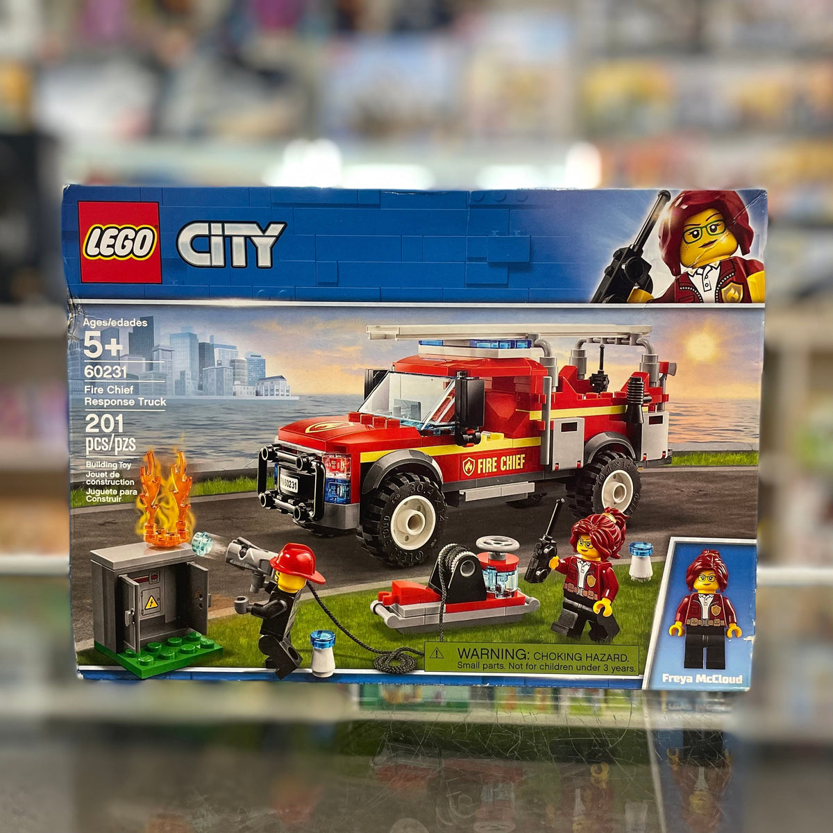 60231 - Fire Chief Response Truck - EMPTY BOX ONLY
