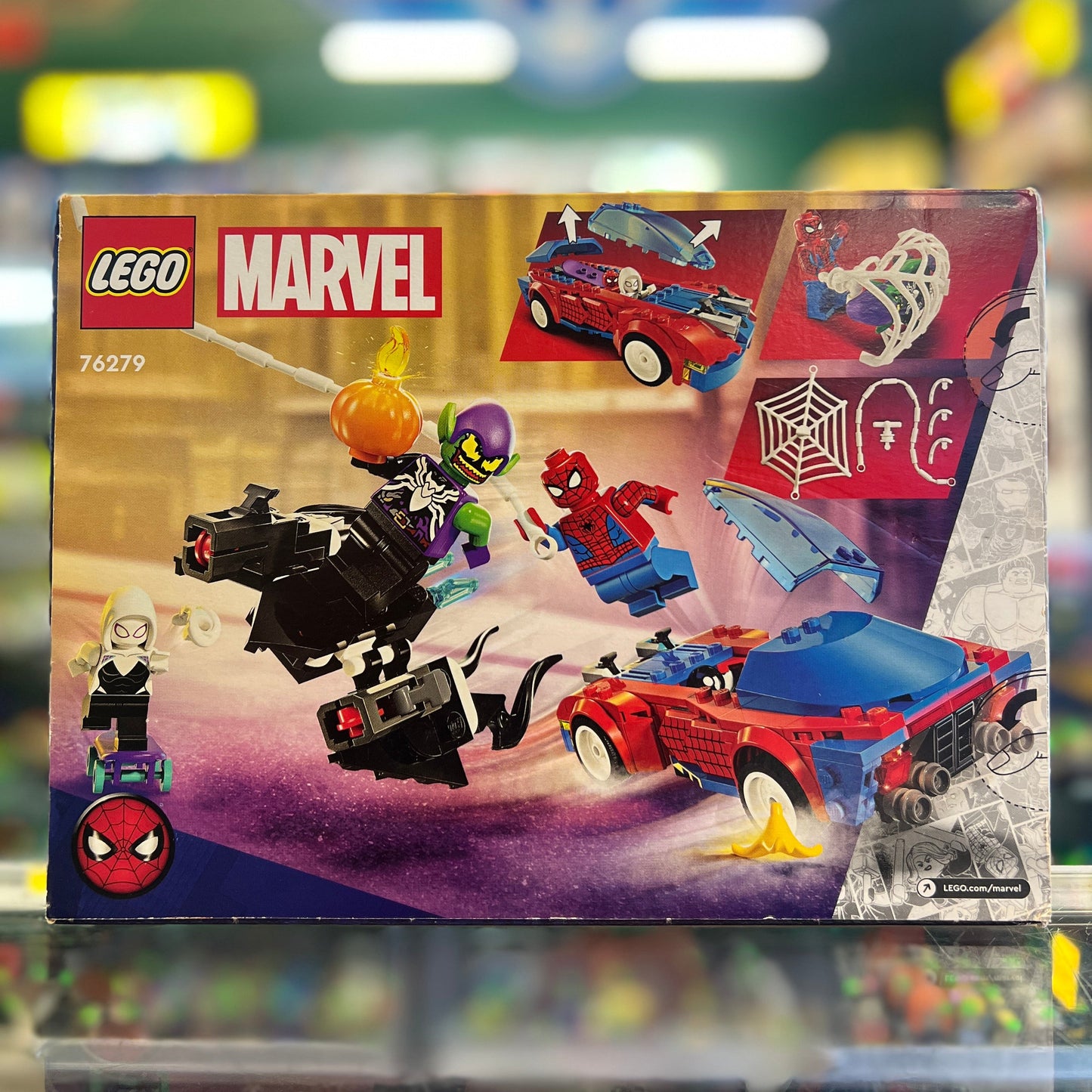 Spider-Man Race Car & Venom Green Goblin, 76279 - LEGO® Marvel Set