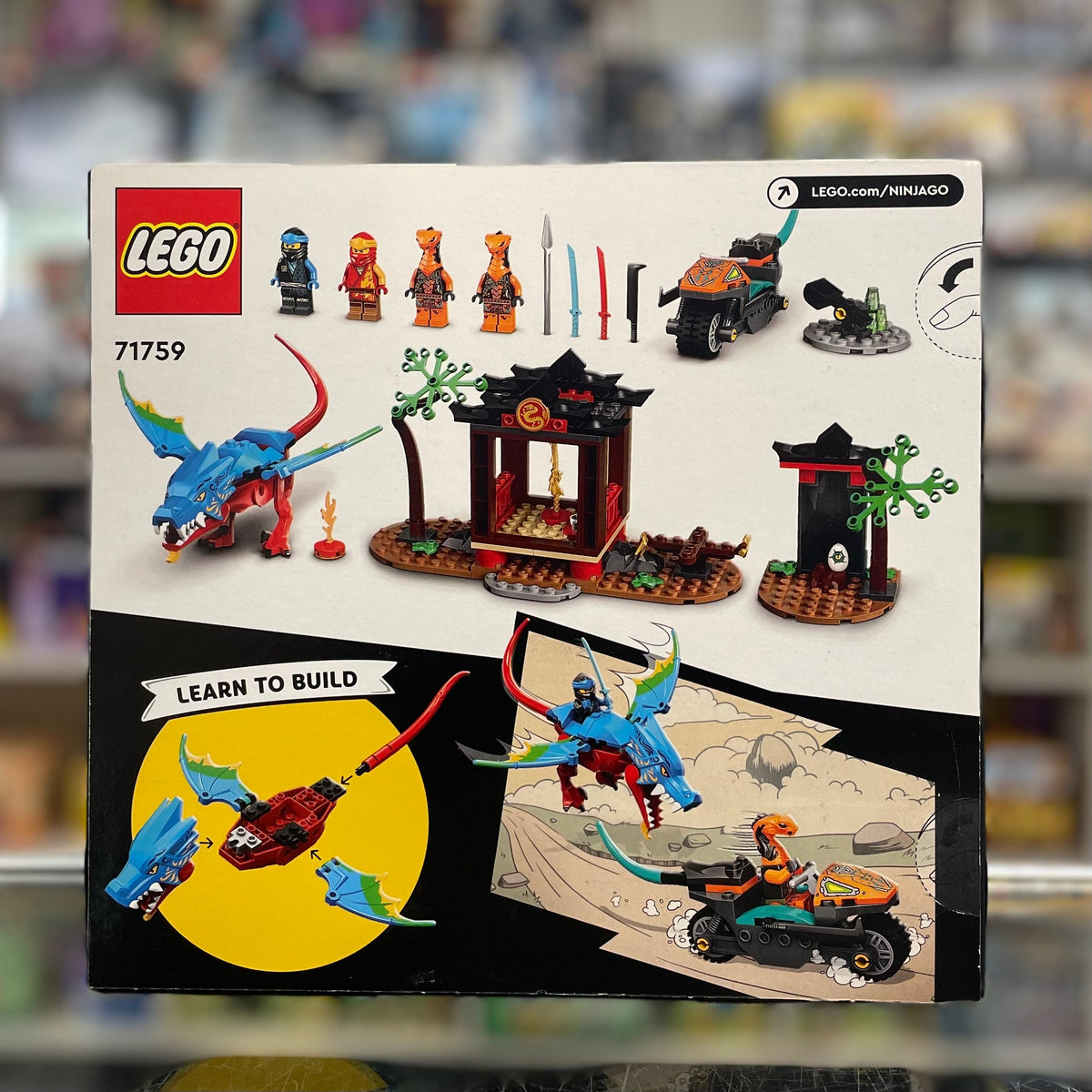 Ninja Dragon Temple, 71759 - LEGO® Ninjago Set