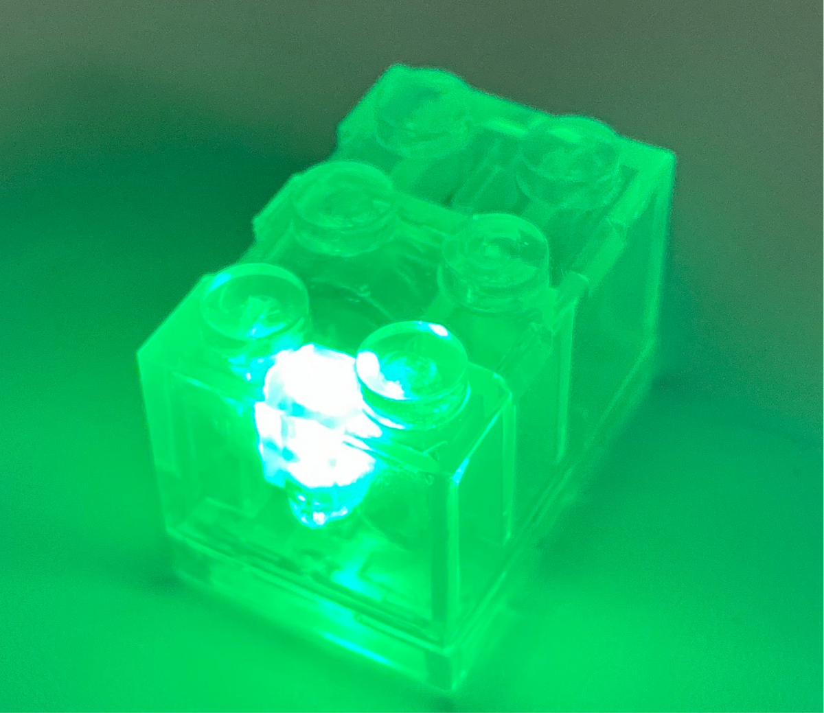 Light-Up 2x3 Brick, Battery Operated, CB2x3 & LB2x3