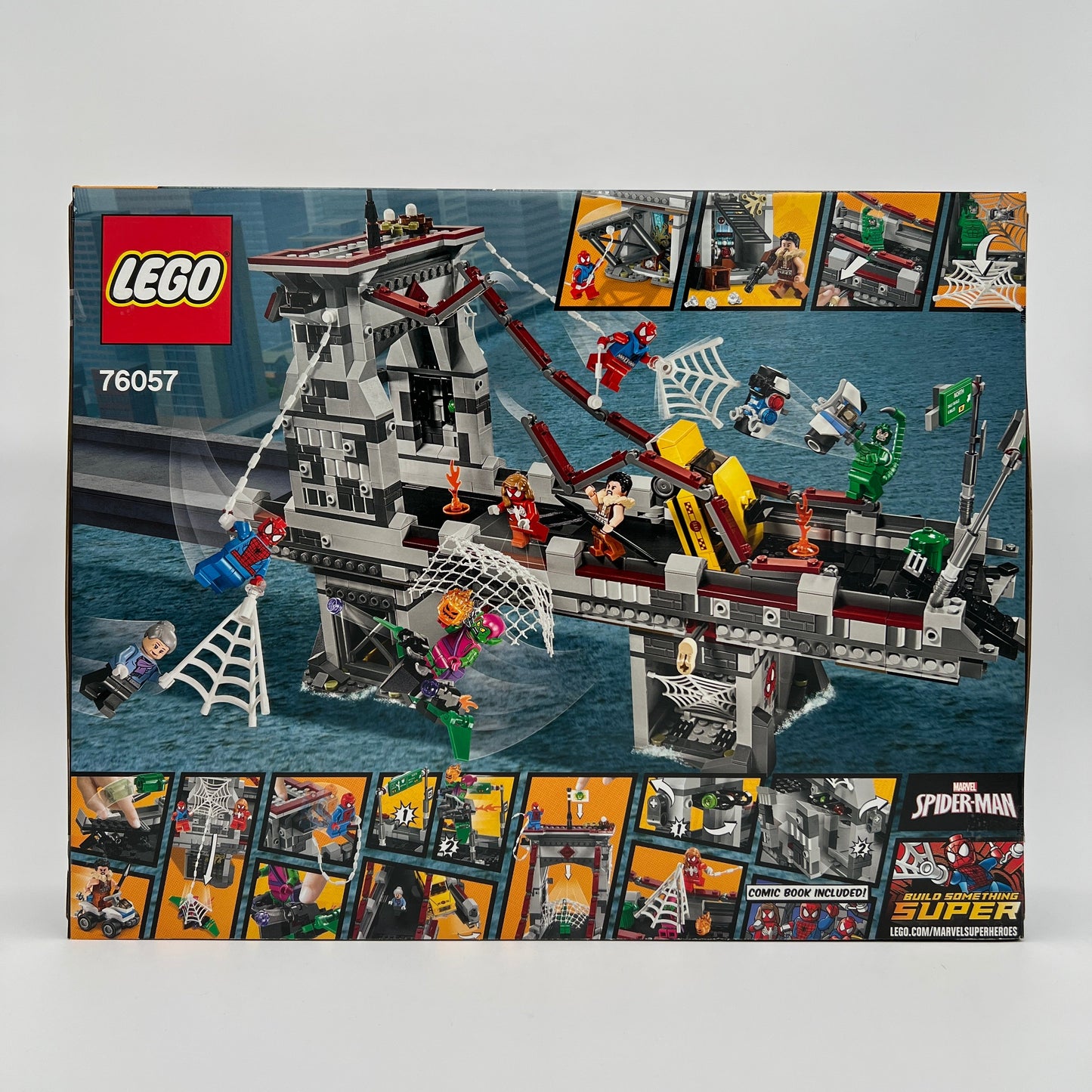 Spider-Man: Web Warriors Ultimate Bridge Battle, 76057 LEGO® Marvel Set