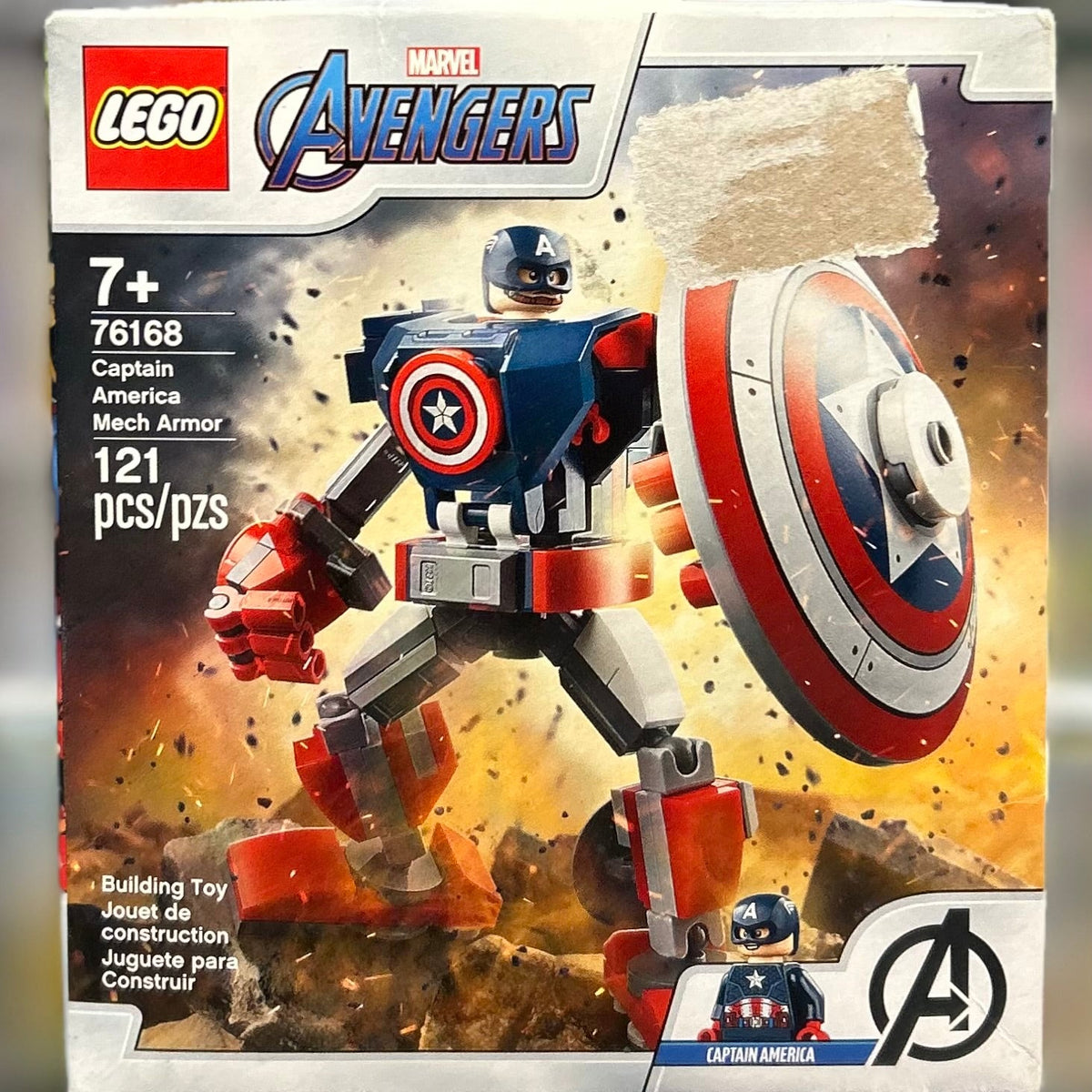 Captain America Mech Armor, 76168 - LEGO® Marvel Set