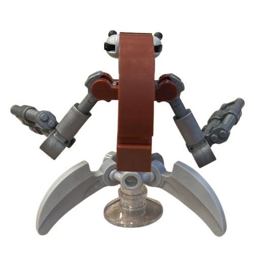 Droideka (Destroyer Droid) - Light Bluish Gray Claws, sw1452, LEGO® Star Wars Minifigure