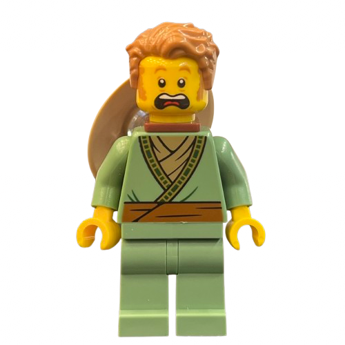 Fisherman - Sand Green Tunic, njo0991 - LEGO® Ninjago Minifigure