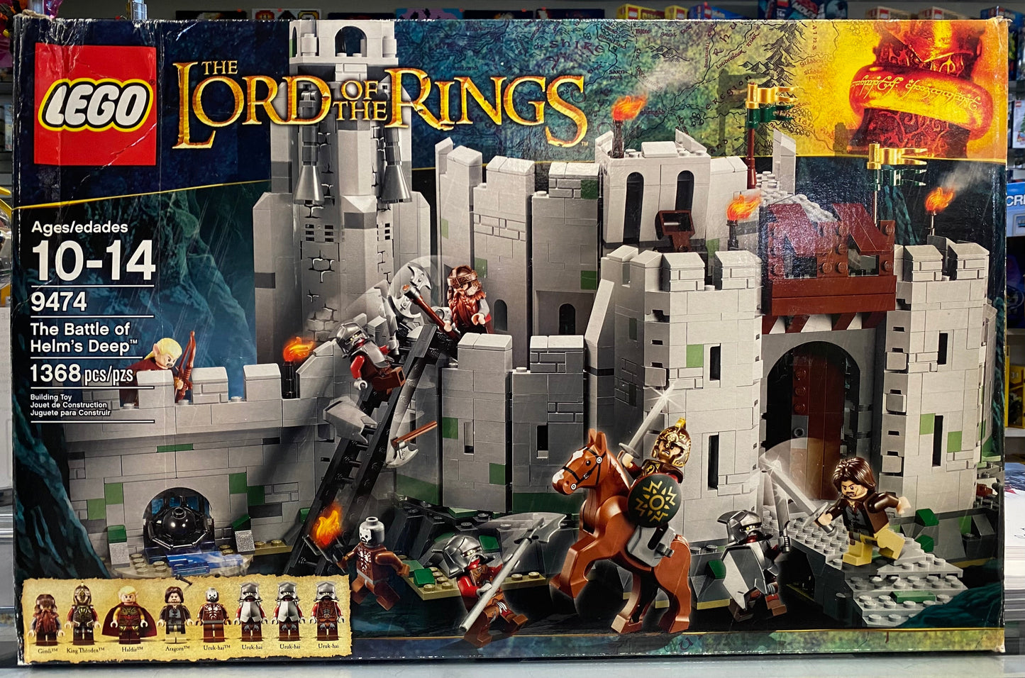 9474 - The Battle of Helm's Deep - EMPTY BOX ONLY