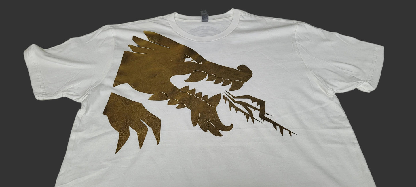 Zane Ice Dragon White T-Shirt
