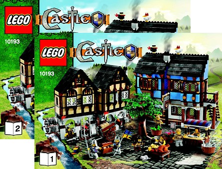 10193-Medieval Market Village - INSTRUCTIONS ONLY