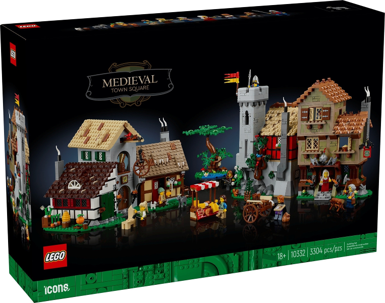 10332 - Medieval Town Square - EMPTY BOX ONLY