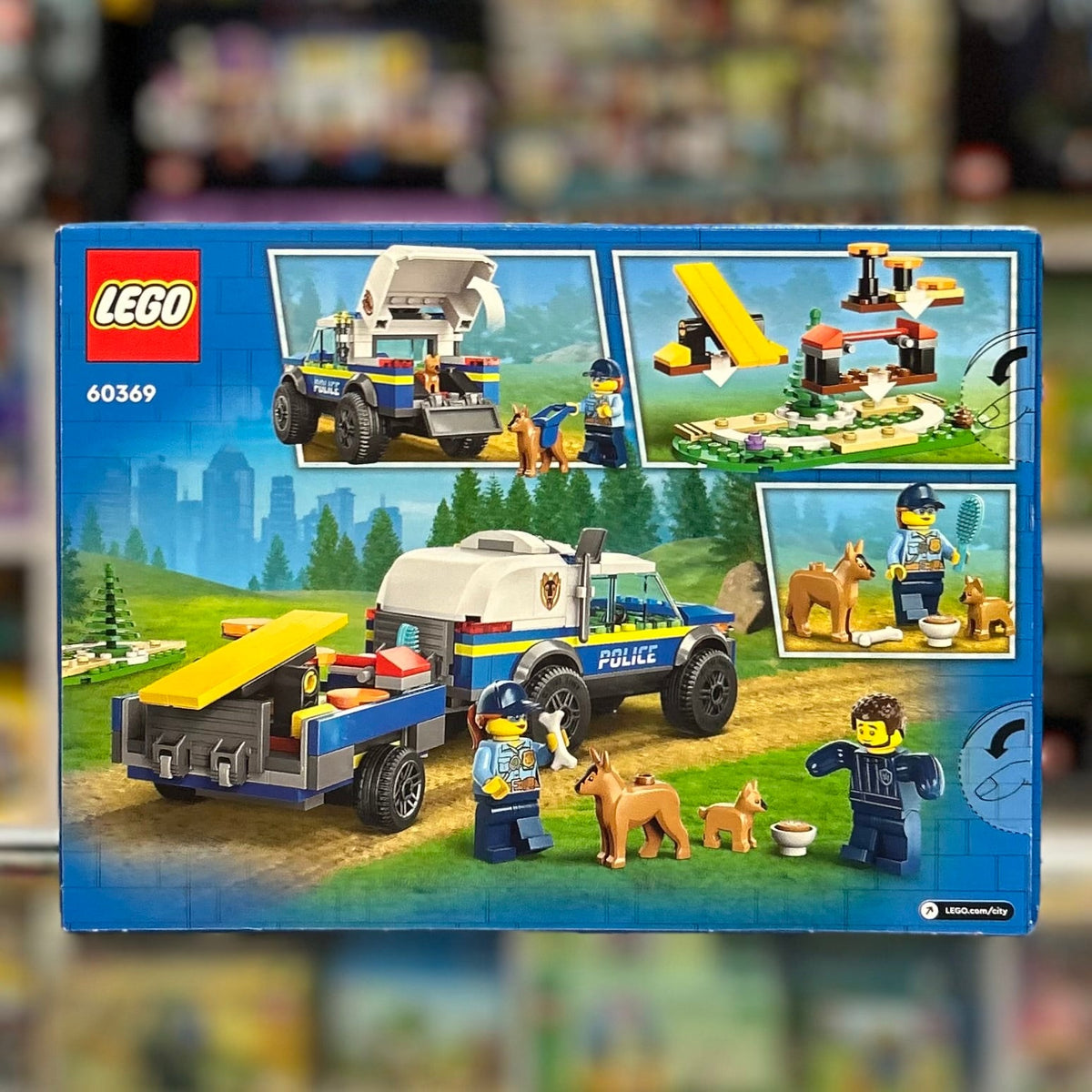 Mobile Police Dog Training, 60369 LEGO® City Set