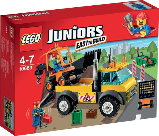Road Work Truck, 10683 - LEGO® City Juniors Set