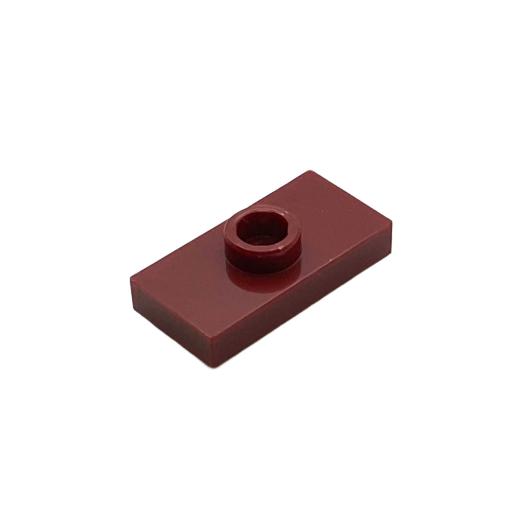 Plate, Modified 1 x 2 with 1 Stud with Groove and Bottom Stud Holder (Jumper), Part# 15573