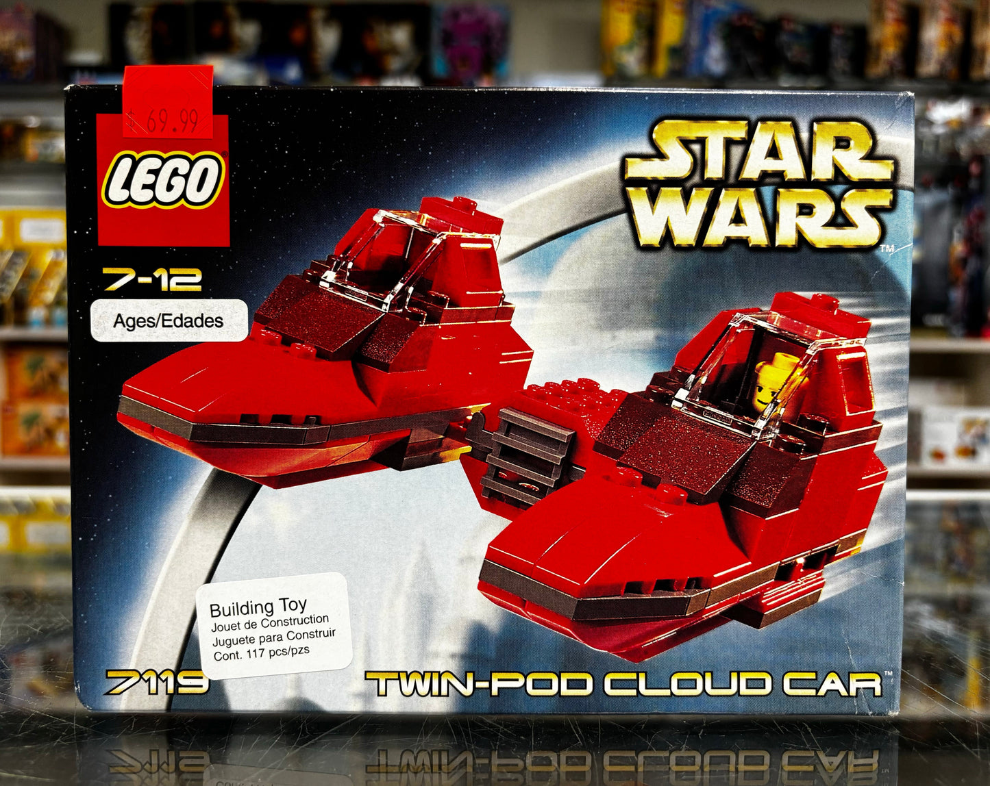 7119 - Twin-Pod Cloud Car - EMPTY BOX ONLY