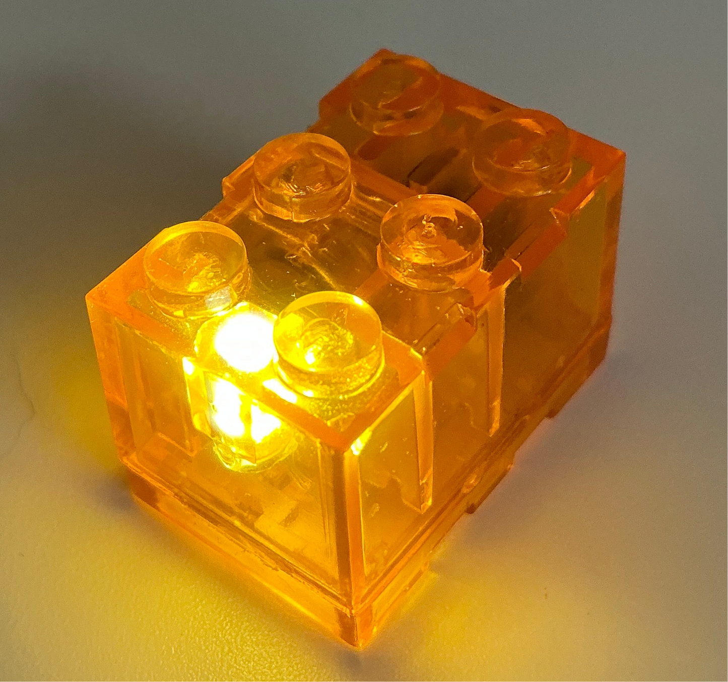 Light-Up 2x3 Brick, Battery Operated, CB2x3 & LB2x3