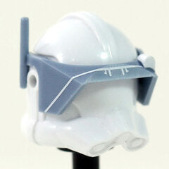 Detail White Print Sand Blue Visor- CAC