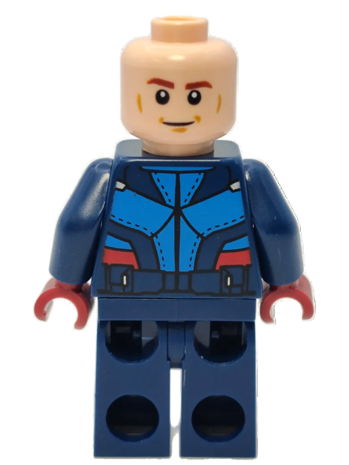 Captain America - Dark Blue Suit, sh0908, LEGO® Marvel Minifigure