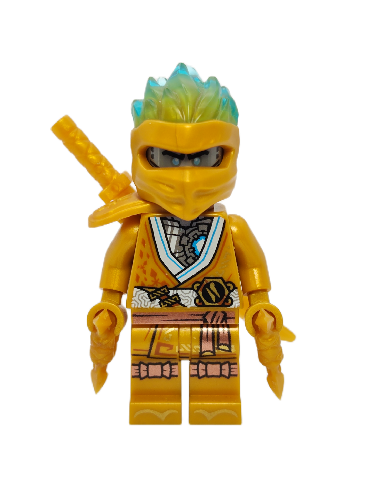 Zane (Golden Ninja) - Legacy, njo0710 - LEGO® Ninjago Minifigure
