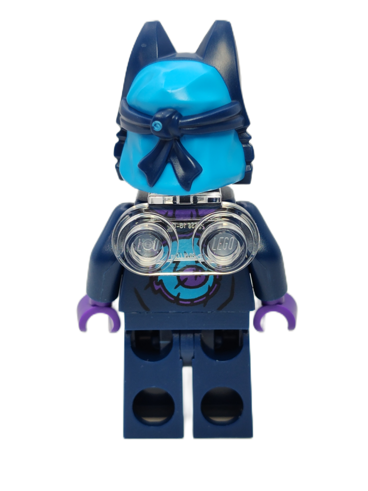 Wolf Mask Claw Warrior - Neck Bracket, njo0869 - LEGO® Ninjago Minifigure
