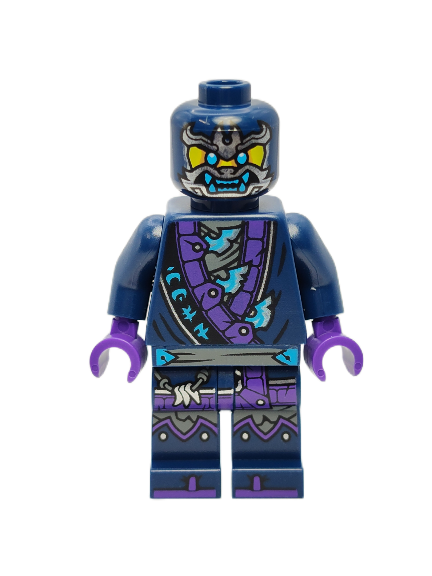 Wolf Mask Claw Warrior - Neck Bracket, njo0869 - LEGO® Ninjago Minifigure