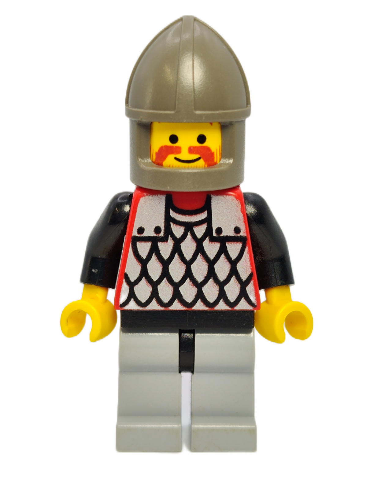 Scale Mail - Dark Gray Chin-Guard, cas157