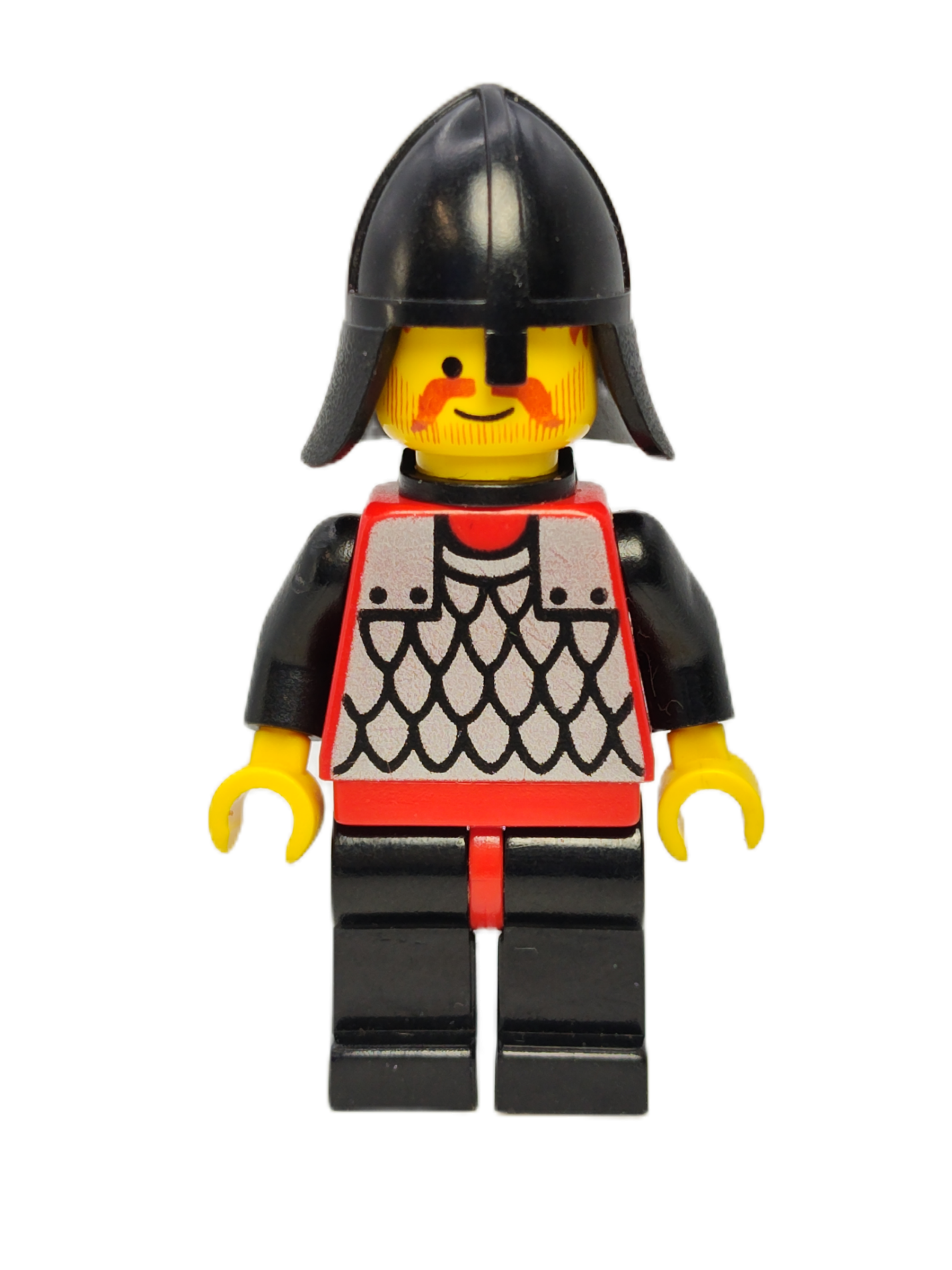 Scale Mail - Black Plastic Cape, cas318