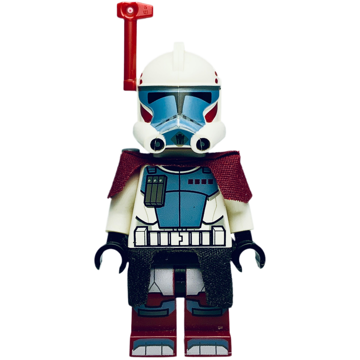 Clone ARC Trooper Hammer, Dark Red Pauldron, Black Kama, sw0377 - LEGO® Star Wars Minifigure